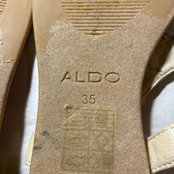 ALDO Beaded Sandals Size 5.5 - Picture 7 of 7